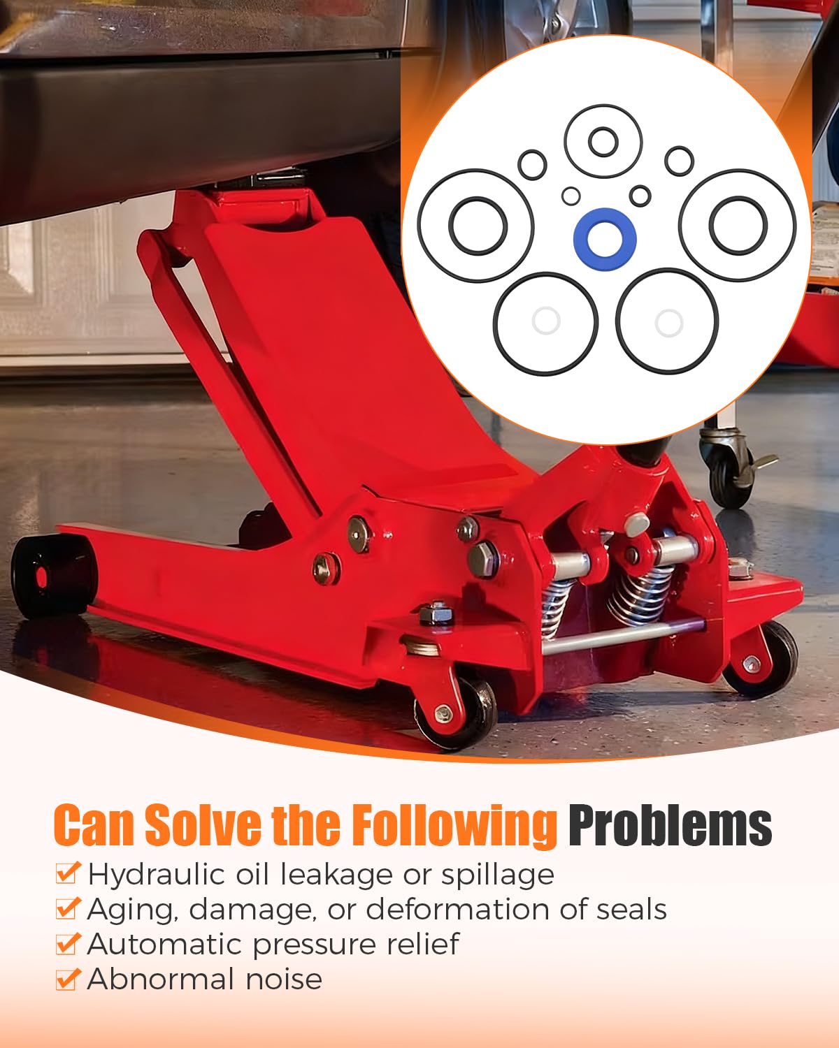 Casuarinaページです Amazon.com: 214.50136 Floor Jack Seal Replacement Kit with O-Ring